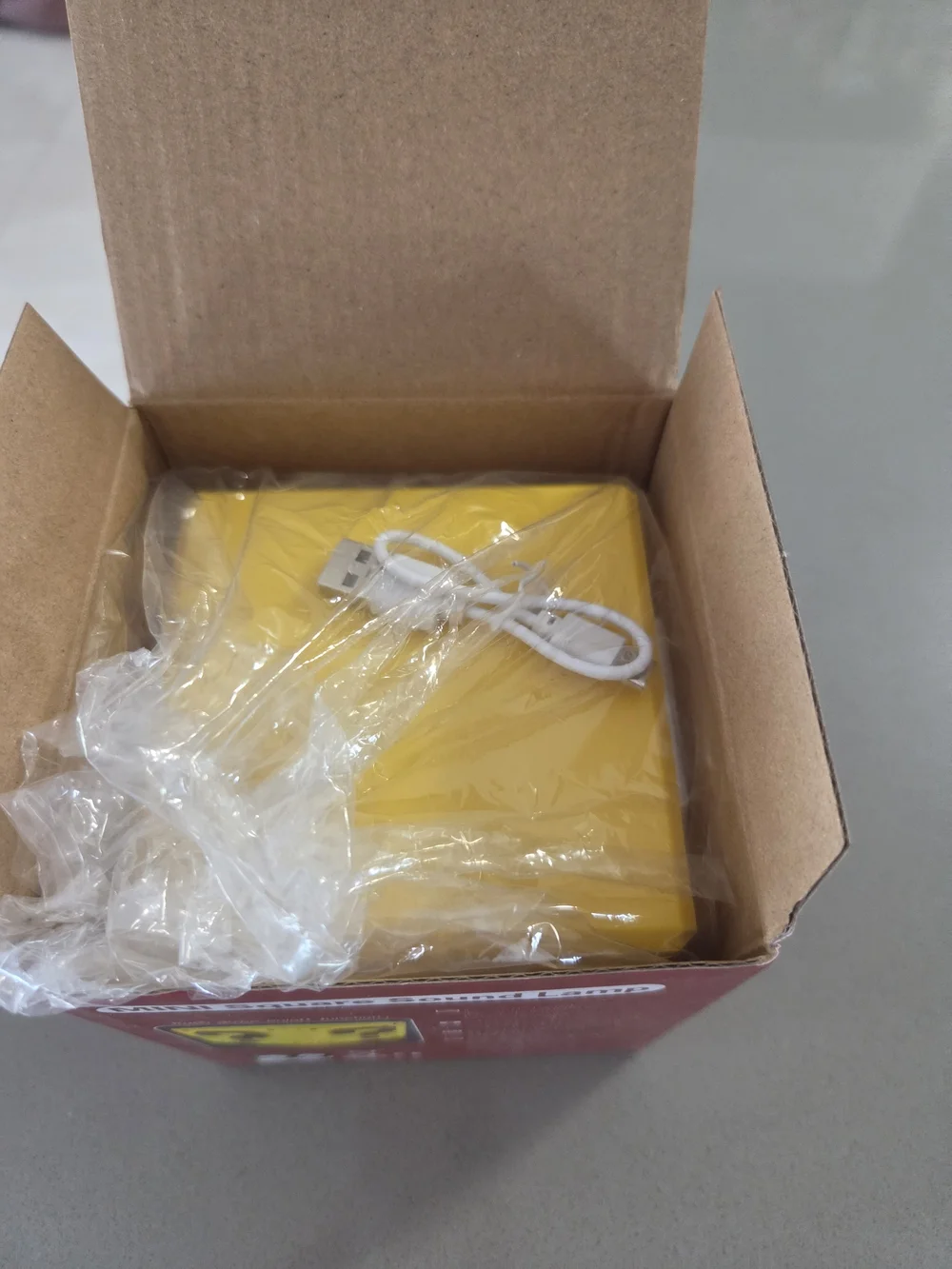 Amazon Yellow Question Block Mini Sound Lamp